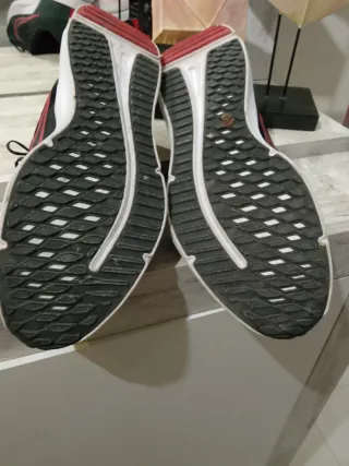 Tenis Nike Talla 46 Negros y Rojos