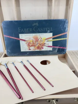 Lote 120 Lápices Faber-Castell Polychromos y MÁS