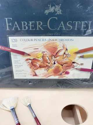 Lote 120 Lápices Faber-Castell Polychromos y MÁS