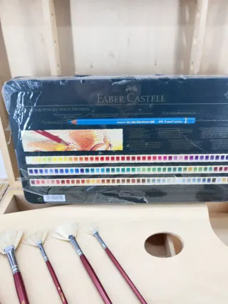 Lote 120 Lápices Faber-Castell Polychromos y MÁS