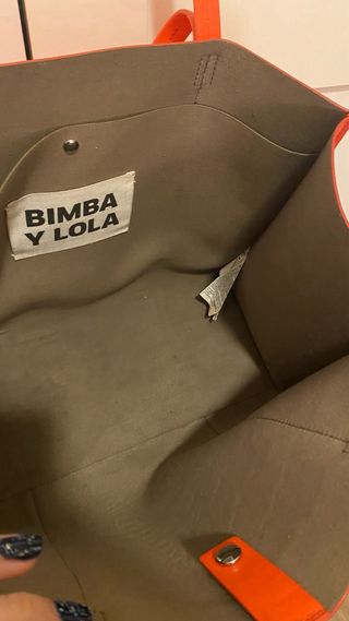 Bolso Tote Bimba y Lola Naranja