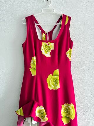 Vestido Flamenca Talla M Flores