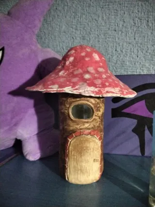 Figura Tarro Hongo Decorativo