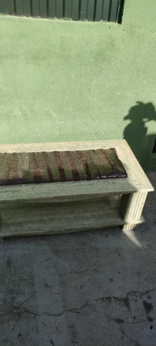 Mesa de centro de mármol para exterior