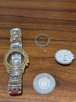 Reloj Lorus Cronógrafo Oro/Plata