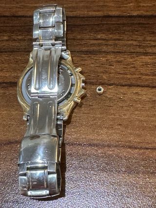 Reloj Lorus Cronógrafo Oro/Plata