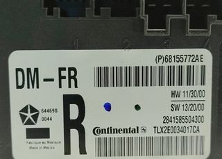 Módulo jeep 68155772ae gr.cherokee 3.0 crd 1928785