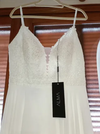 Vestido Novia de Rosa Clará colección Alma novias