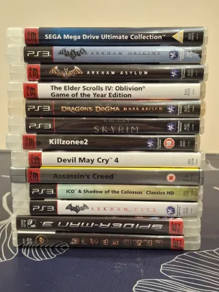 Título: Pack 13 Juegos PS3 completos.