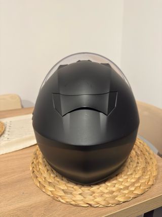 Casco de moto negro integral Scorpio