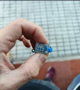 Botón 3D Amstrad CPC Reset Contador Cinta