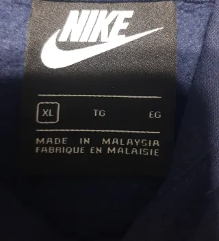 Sudadera Nike Hombre Azul