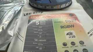 Pack Tiras LED RGBW 24V-DC
