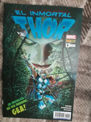 Cómic La Muerte del Capitán América y Lote Thor.