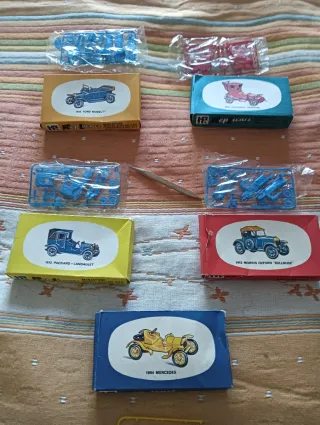 Réplicas de maquetas de coches a motor