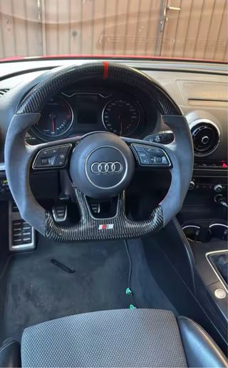 Volante Fibra Carbono Audi S3