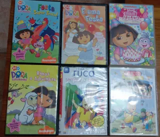 Lote 6 DVDs Noddy - Brinca e Aprende