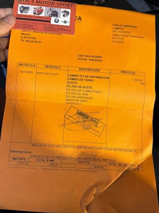 BMW serie 3 e92 2009