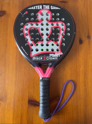 Pala de pádel Black Crown Piton