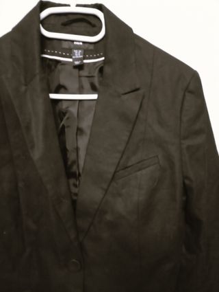 Chaqueta Negra H&M Talla 42