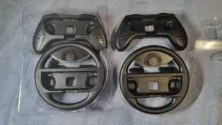 Pack Accesorios Nintendo Switch 2Volantes y 2Grips