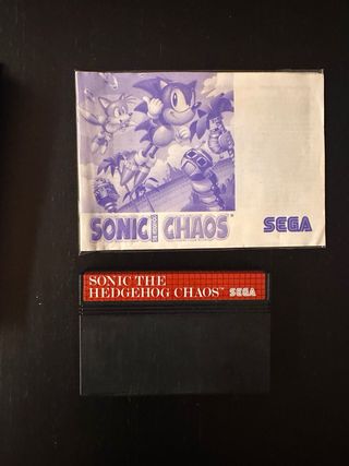 Sonic Chaos - Master System - Completo
