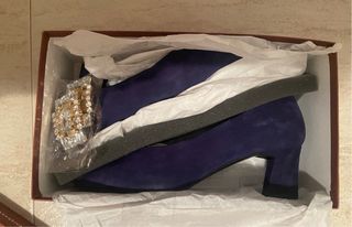 Zapatos salón JONI azul marino T.38