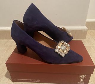 Zapatos salón JONI azul marino T.38