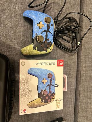 Nintendo Switch OLED+Juegos Zelda+Mando Zelda NEW