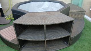 Spa NetSpa Octopus con Muebles + Ducha Regalo