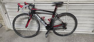 Bicicleta Mendiz Carbono Negra/Roja