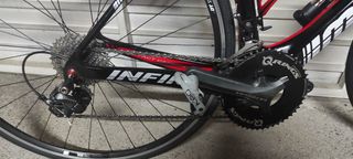 Bicicleta Mendiz Carbono Negra/Roja