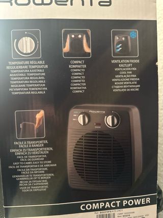 Calefactor Rowenta Compact Power 2000W