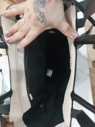 Bolso Tous Negro y Rosa