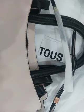Bolso Tous Negro y Rosa