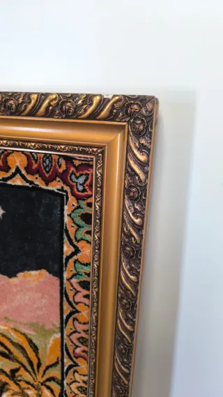 CUADROS TAPICES GRANDES ANTIGUOS A 99 E UNO