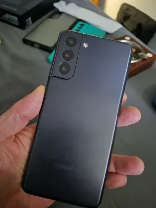 Samsung Galaxy S21 5G Negro muyyy cuidado sin raya