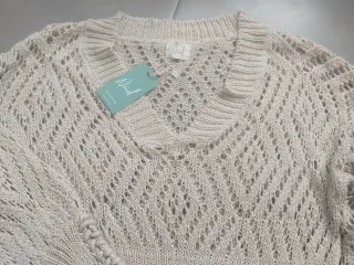 Jersey Nüd Beige Talla M/L Nuevo