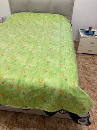 Colcha de algodão 158x228 cm