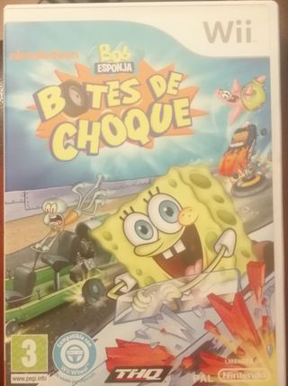 Bob Esponja Botes de Choque Wii