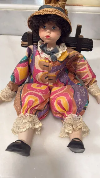 Figura cerámica vintage