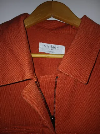 Chaqueta Violeta Naranja