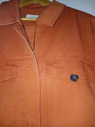 Chaqueta Violeta Naranja