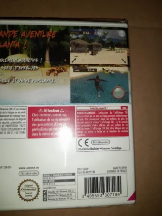 Koh-Lanta: L'Aventure 3D de l'Extrême. Gioco sigillato per Nintendo 3DS/3DS XL