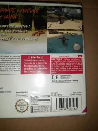 Koh-Lanta: L'Aventure 3D de l'Extrême. Gioco sigillato per Nintendo 3DS/3DS XL