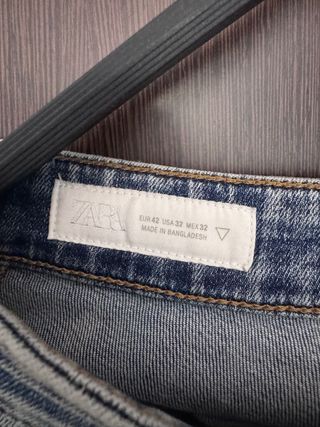 Pantalón vaquero Zara hombre azul