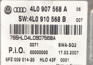 Módulo electronico audi 4l0907568a q7 (4l) 2386693