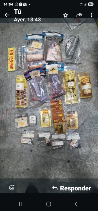 Correa transmisiónTapa vespino Amortiguadore