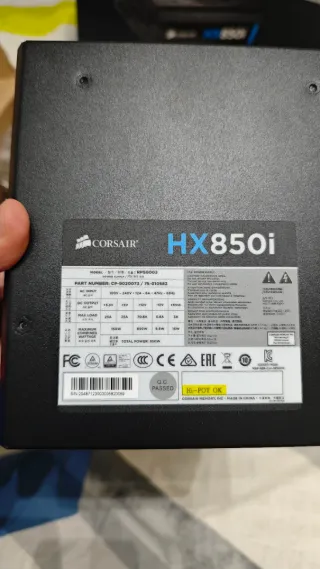 Corsair HX850i Fuente de Alimentación Platinum