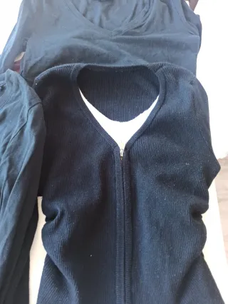 Lote 5 camisetas manga larga chica